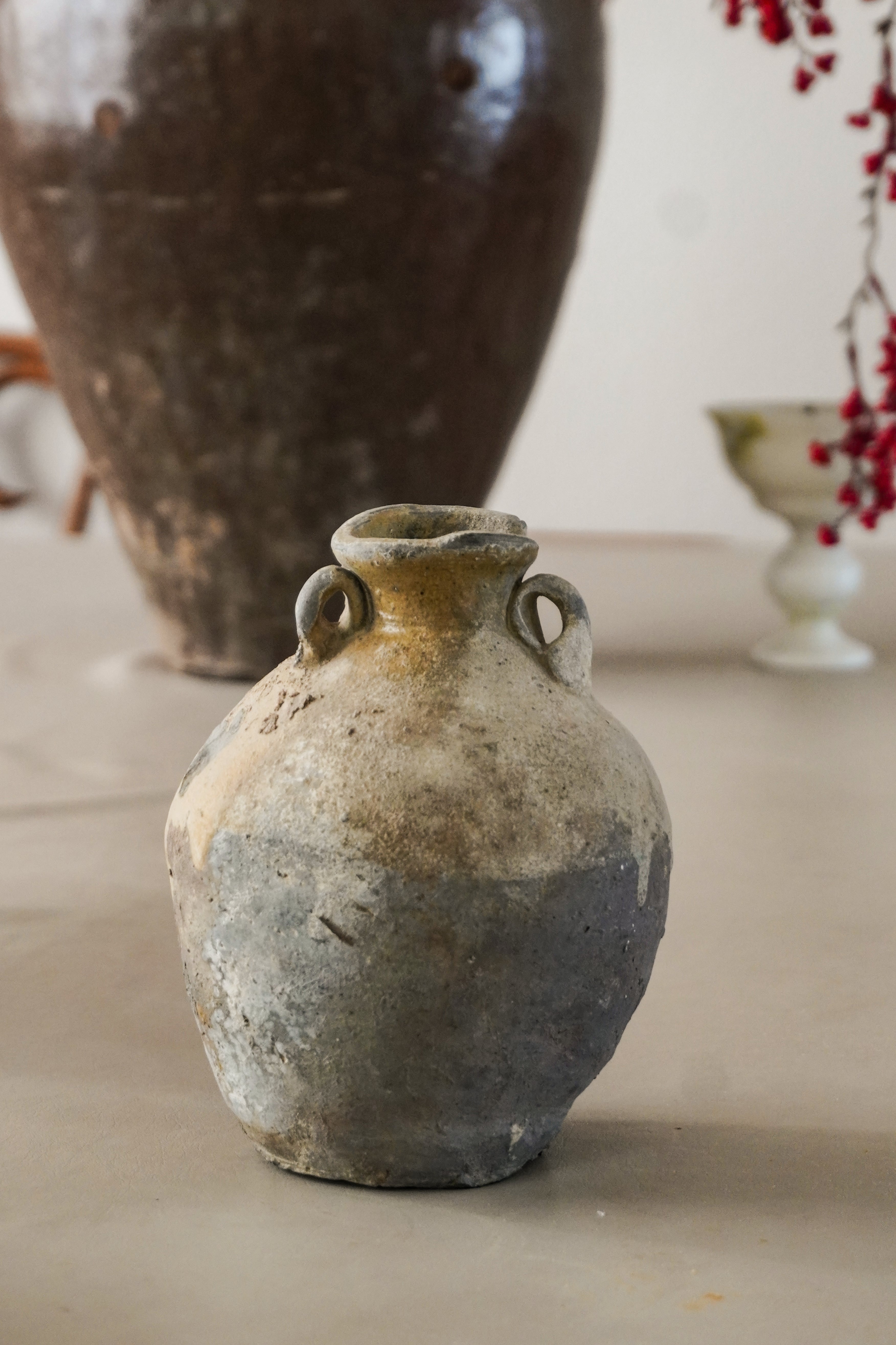Vintage Pot Candle Holder