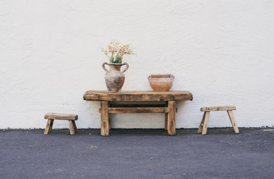 ShanXi II Vintage Elm Wood Coffee Table