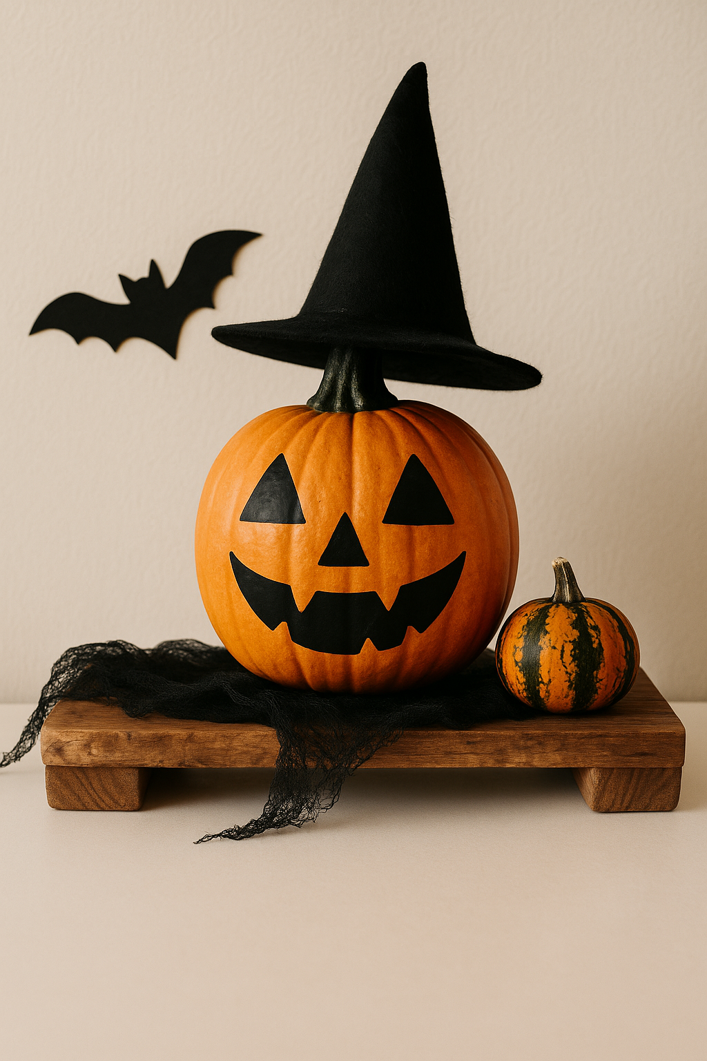 Vintage Reclaimed Elm Wood Riser – Rustic Display Stand