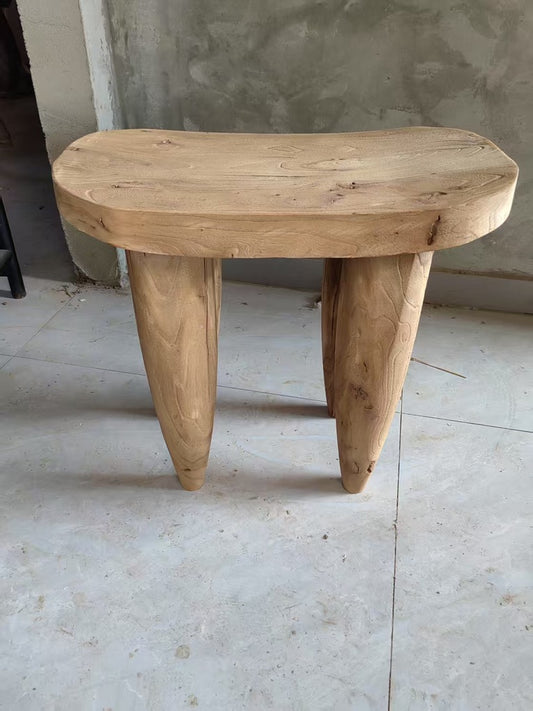 Senufo Stool Bench Side Table