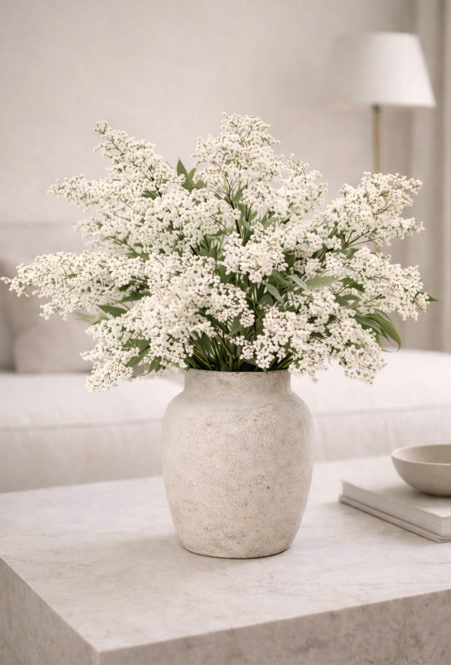 43'' Artificial Berry With Leaves--Multiple Colors