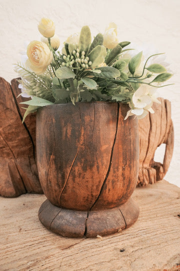 Vintage Wooden Planter