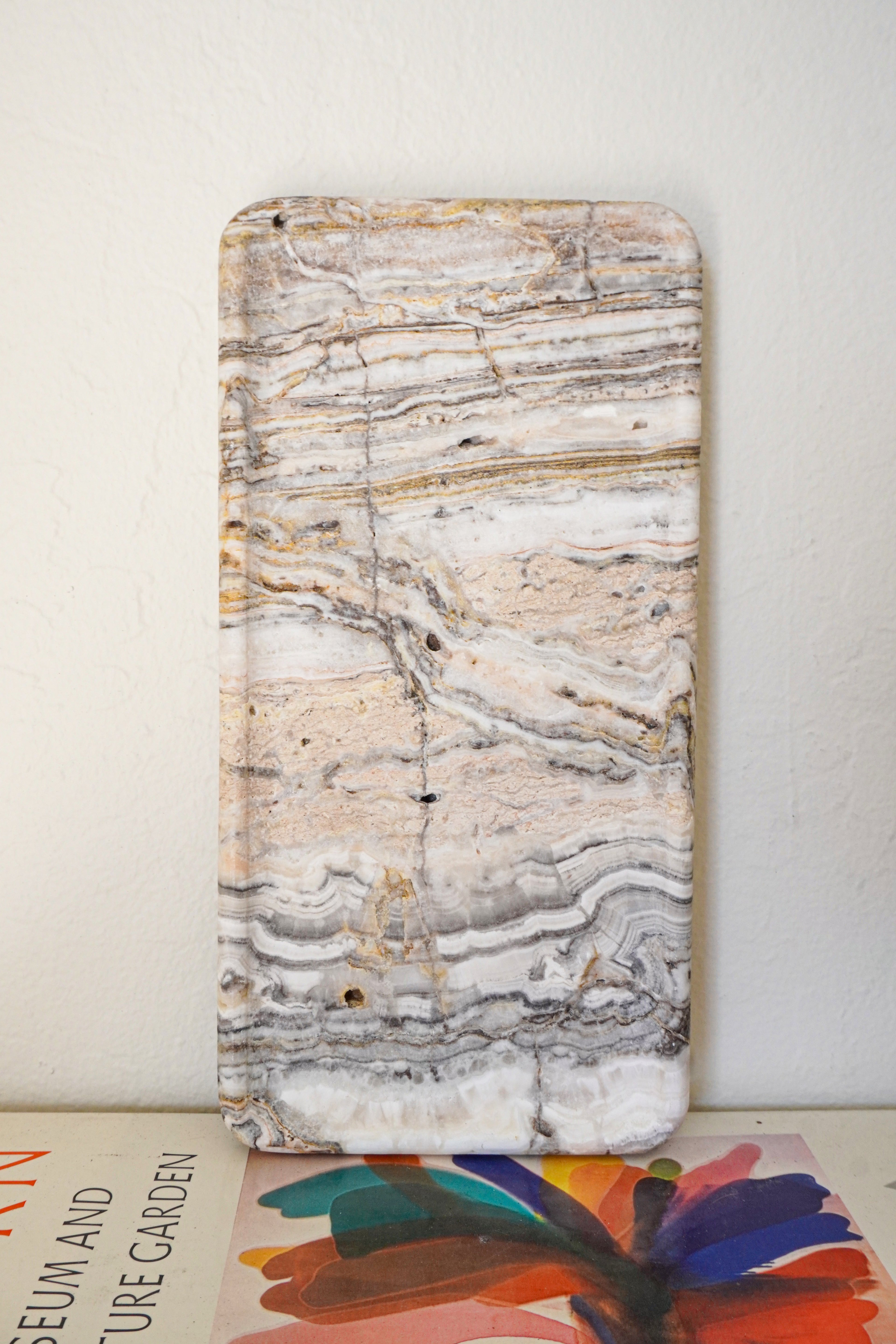 Rectangular Marble Tray-- Various Colors