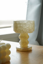 Marble French-Style Candle Holder