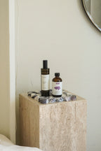 Square Scalloped Marble Tray--Multiple Colors