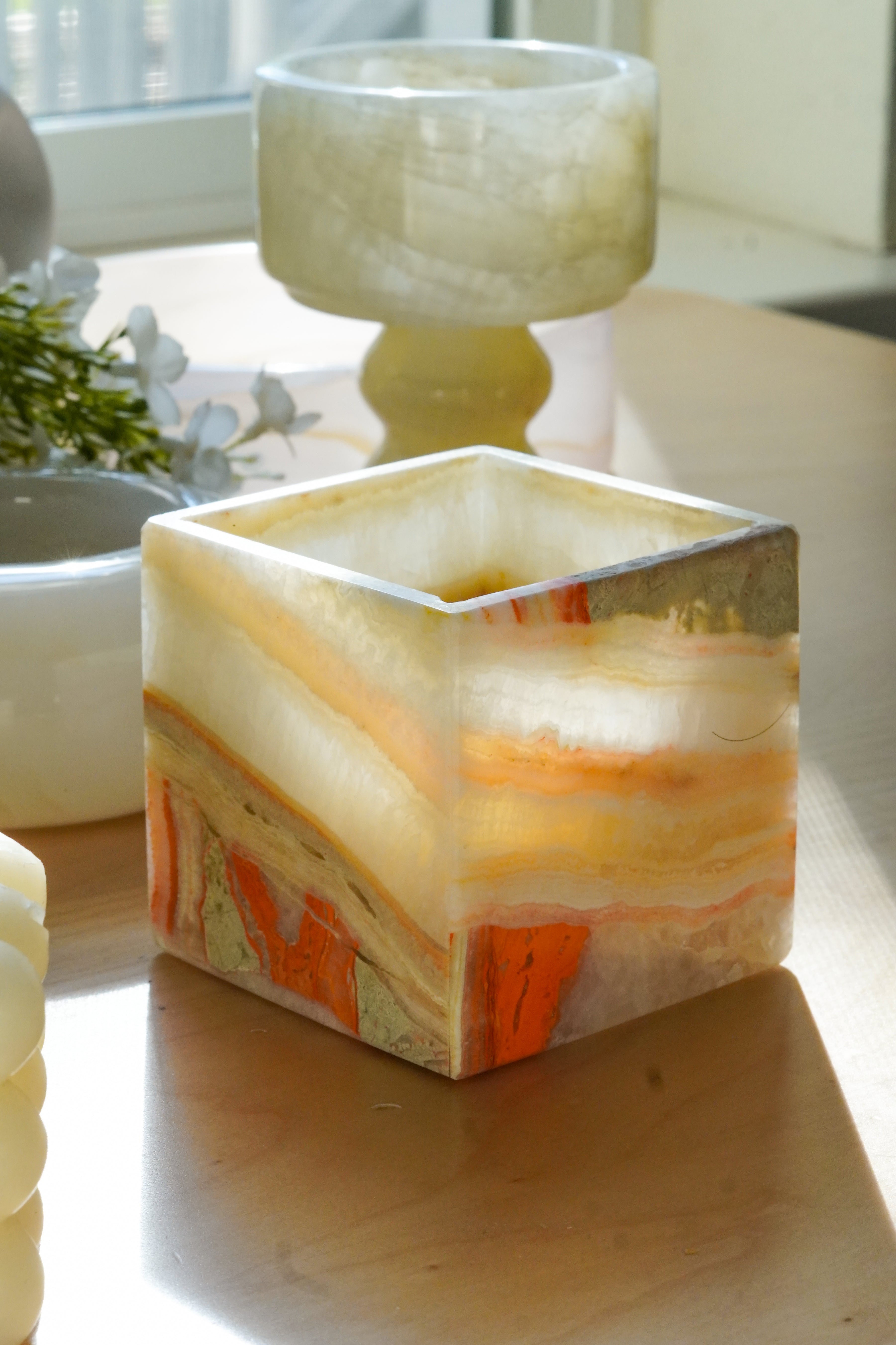 Versatile Marble Cube Holder