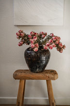 3 Artificial Vintage Style Roses