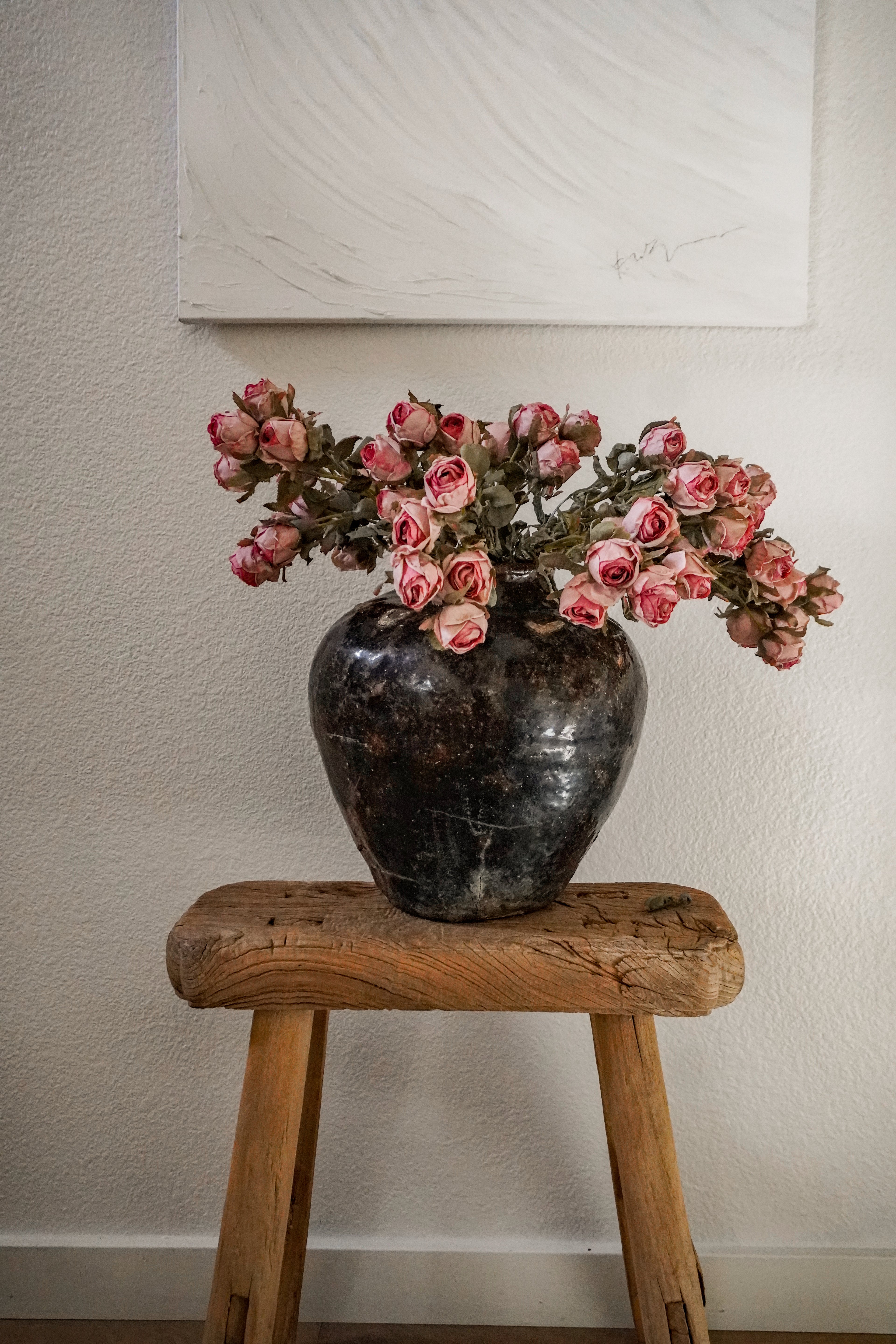 Vintage Rustic Bean Pottery