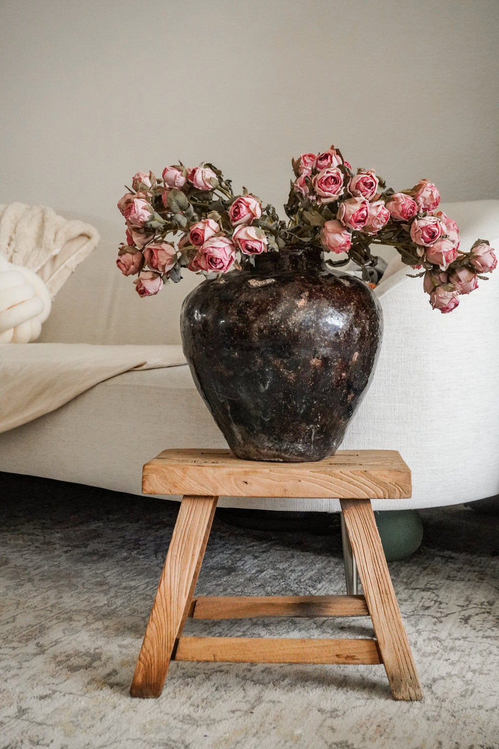 Vintage Rustic Bean Pottery