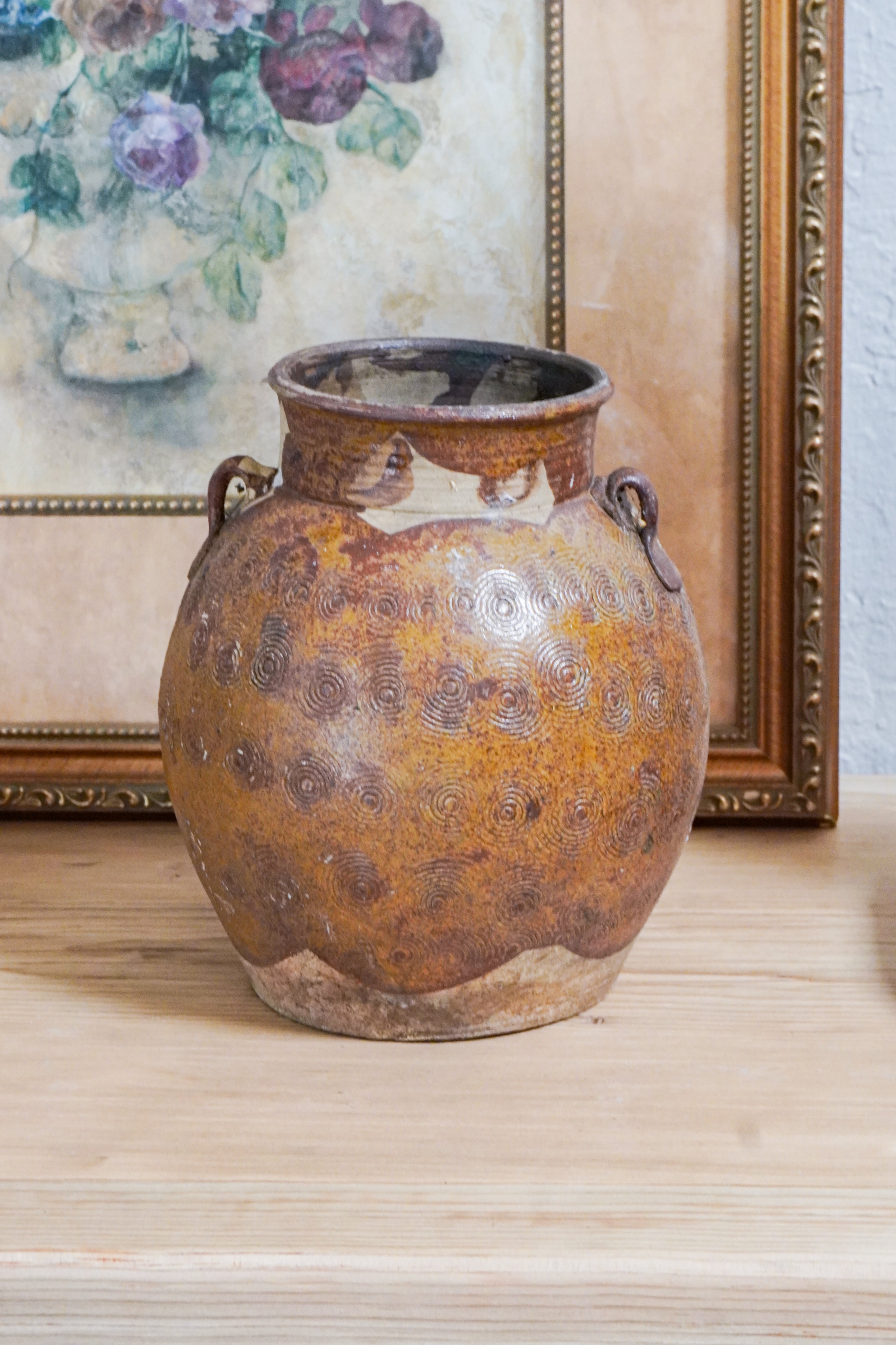 YunNan Vintage Glazed Clay Pot