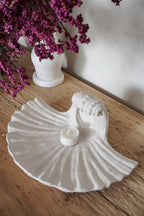 Natural Sandstone Seashell Wall Sconce