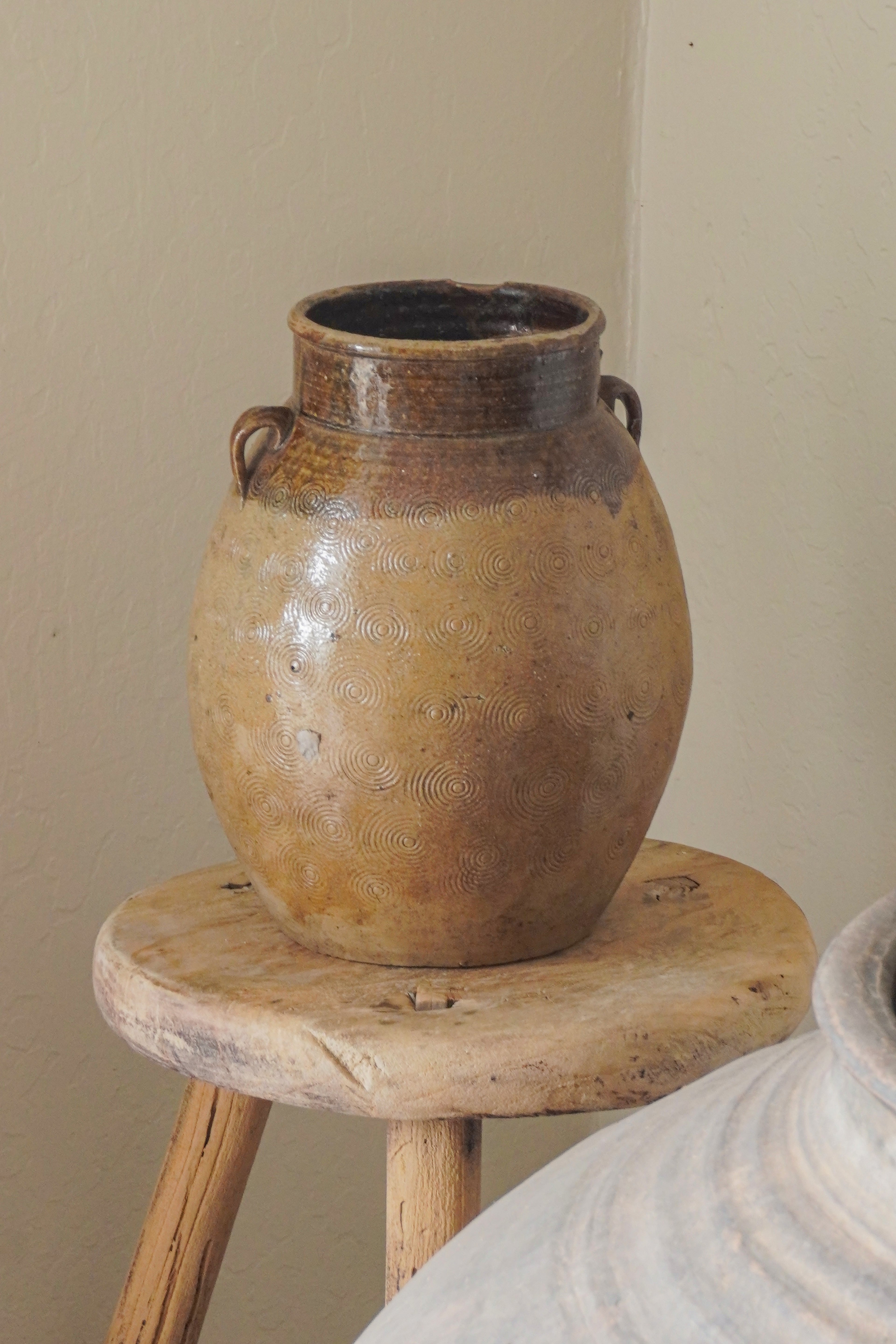 YunNan Vintage Glazed Clay Pot