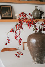 Cascading Red Berry Branch Bundle, 29''