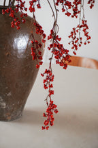 Cascading Red Berry Branch Bundle, 29''