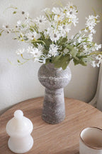 Grey Limestone Vase