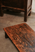 Vintage Wood Wabi-Sabi Coffee Table