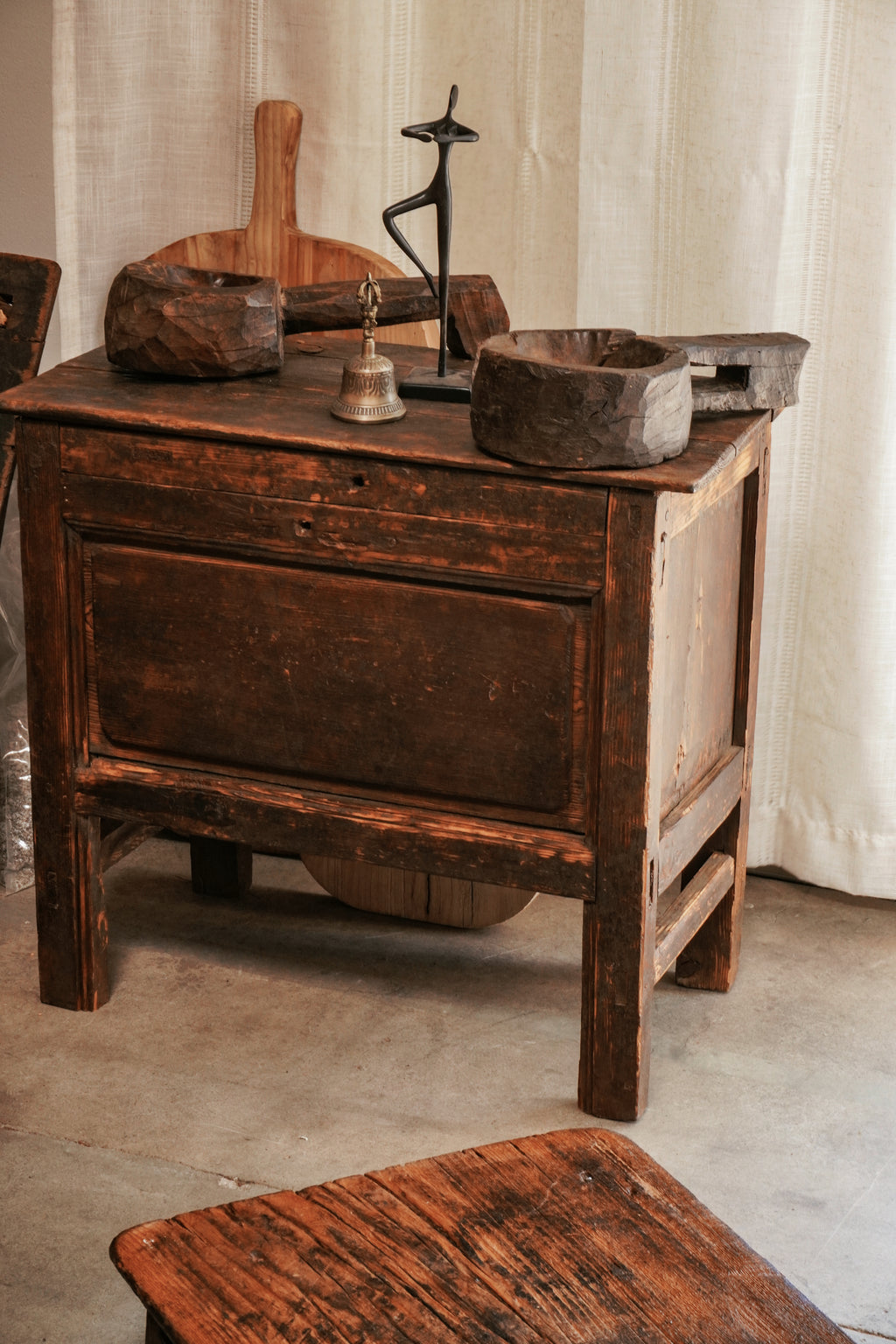 Antique Yunnan Small Storage Cabinet