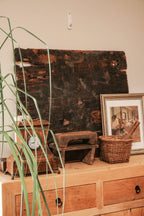 Vintage Wabi-Sabi Wood Wall Art