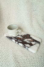 Calacatta Viola Marble Flat Tray