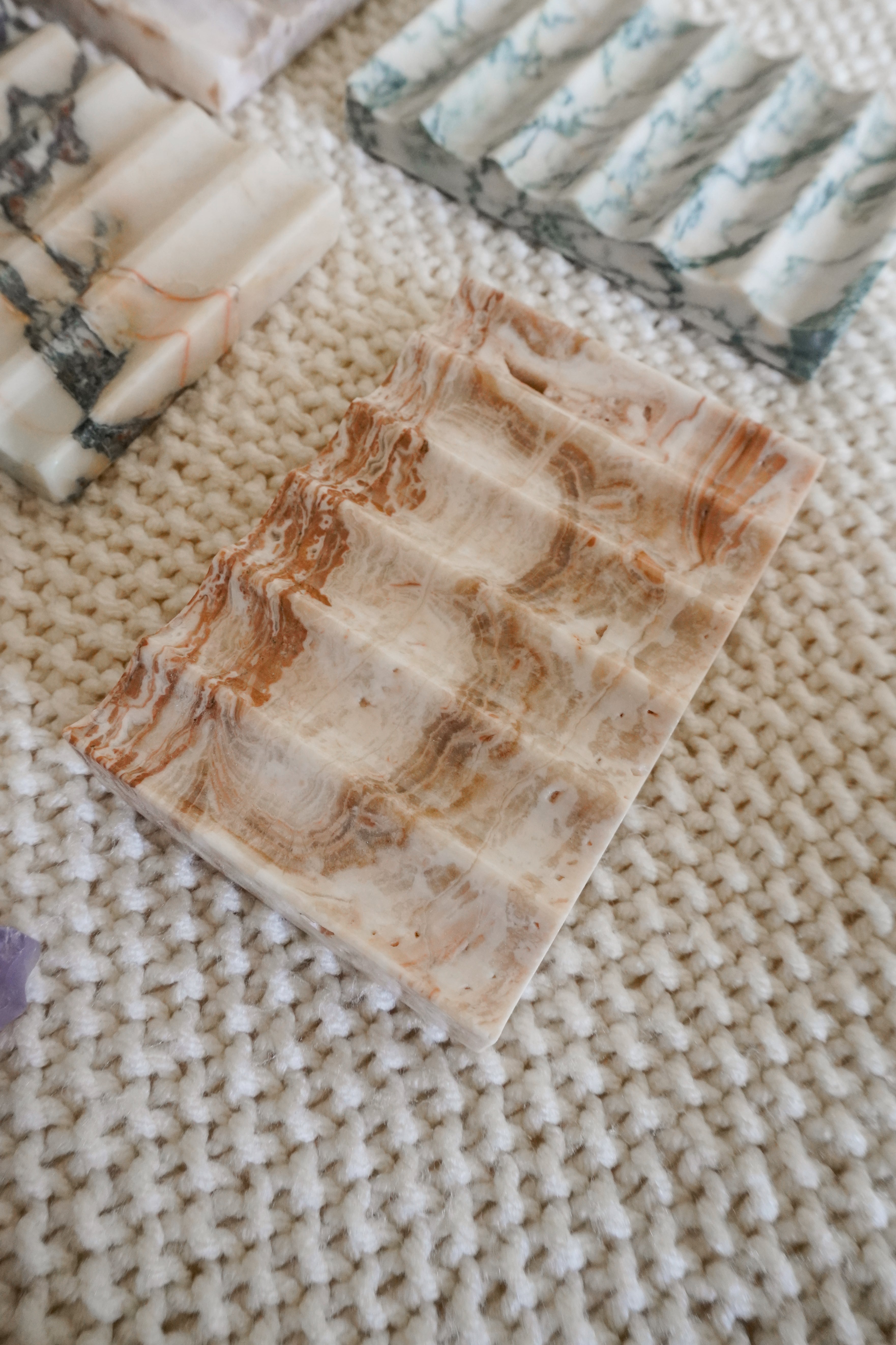 Marble Soap Dish--Multiple Colors