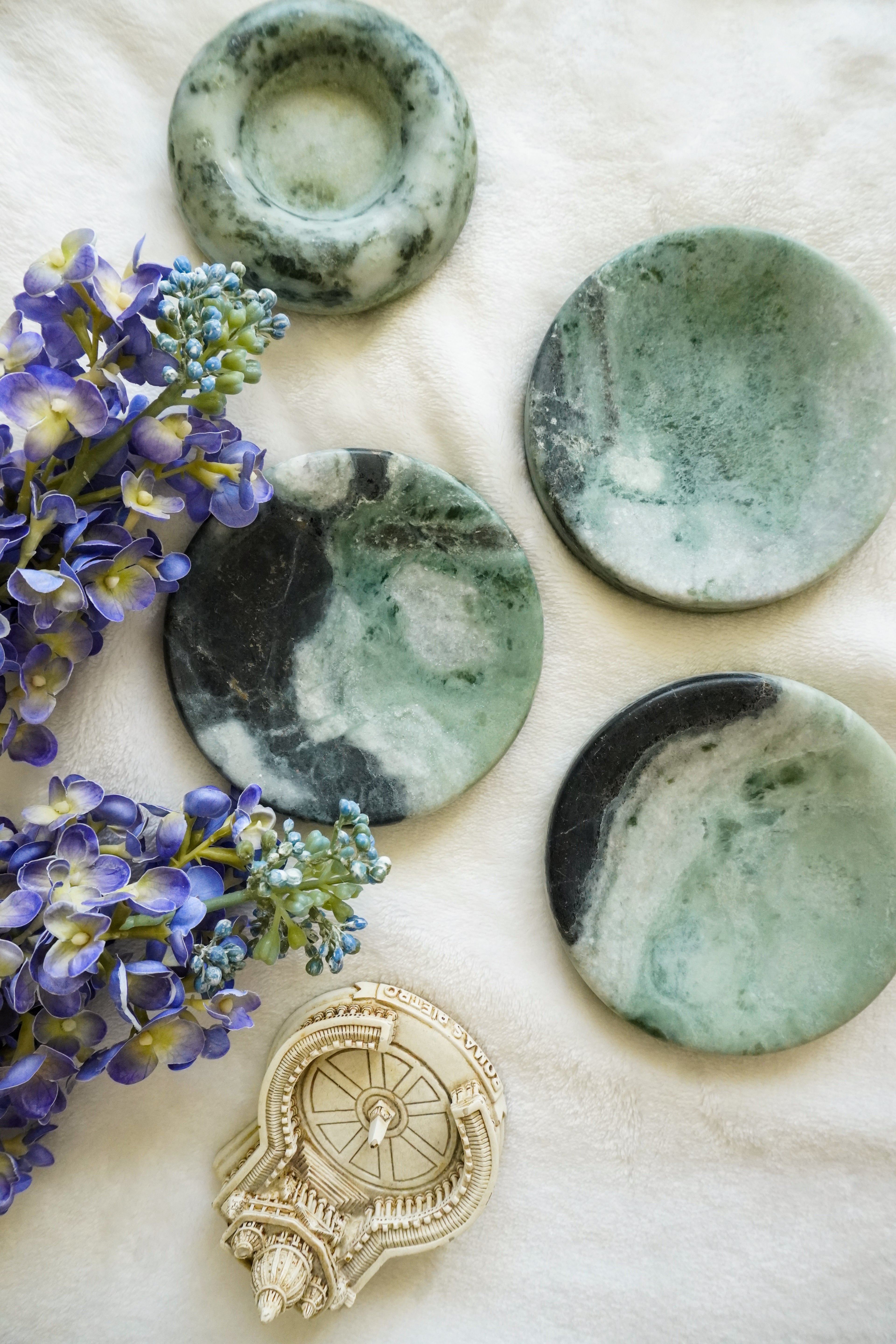 Marble Catchall Coaster --Multiple Colors