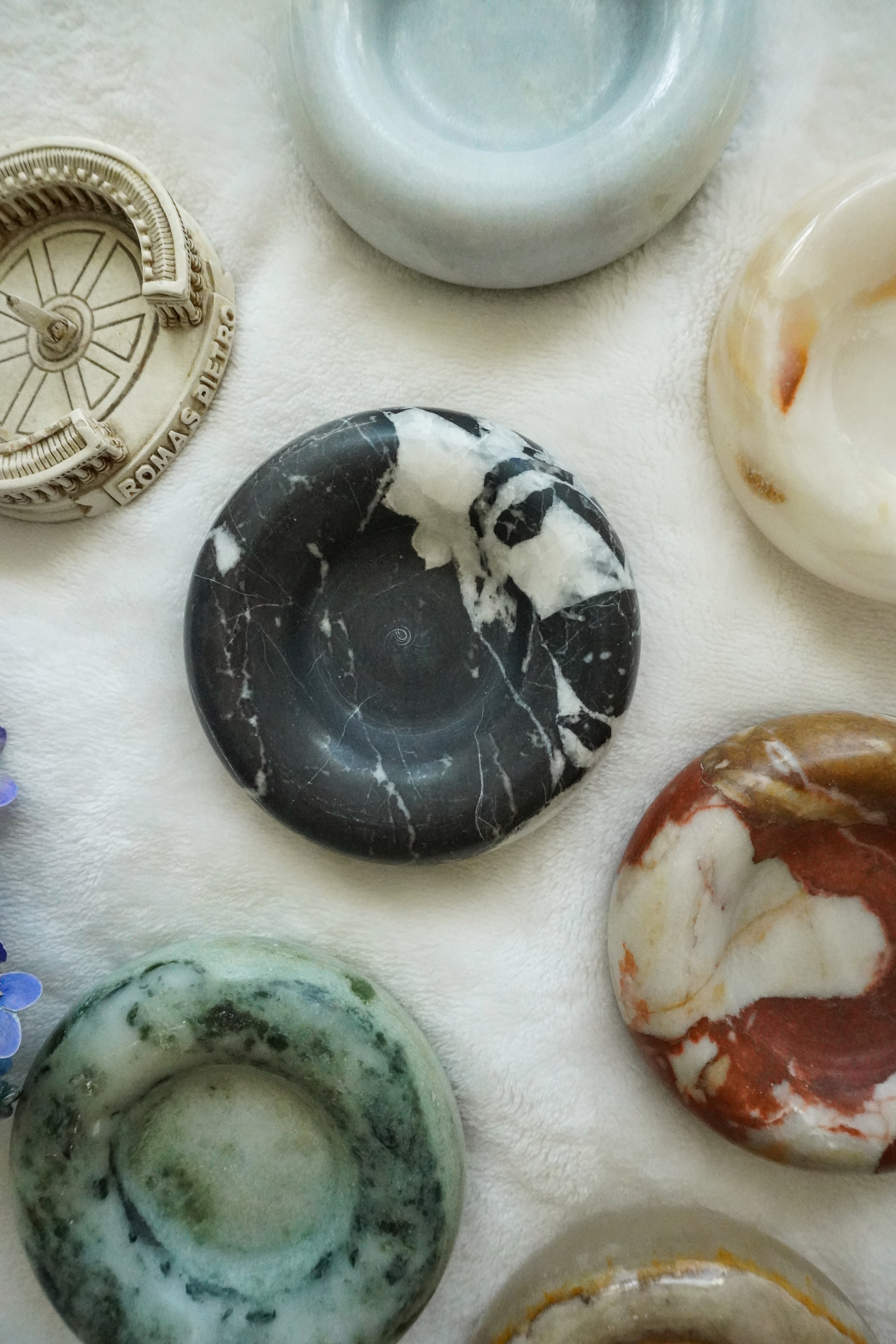 Small Marble Catchall Tray--Multiple Colors