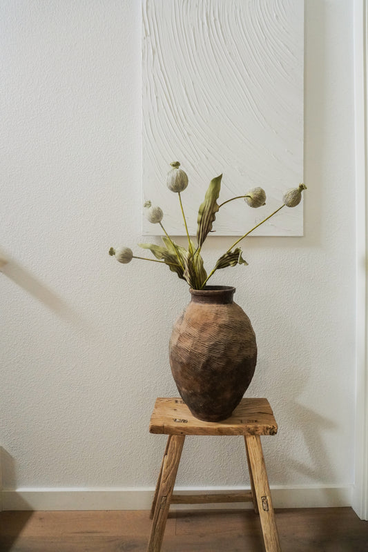 Artificial Poppy Seed Pod Stems