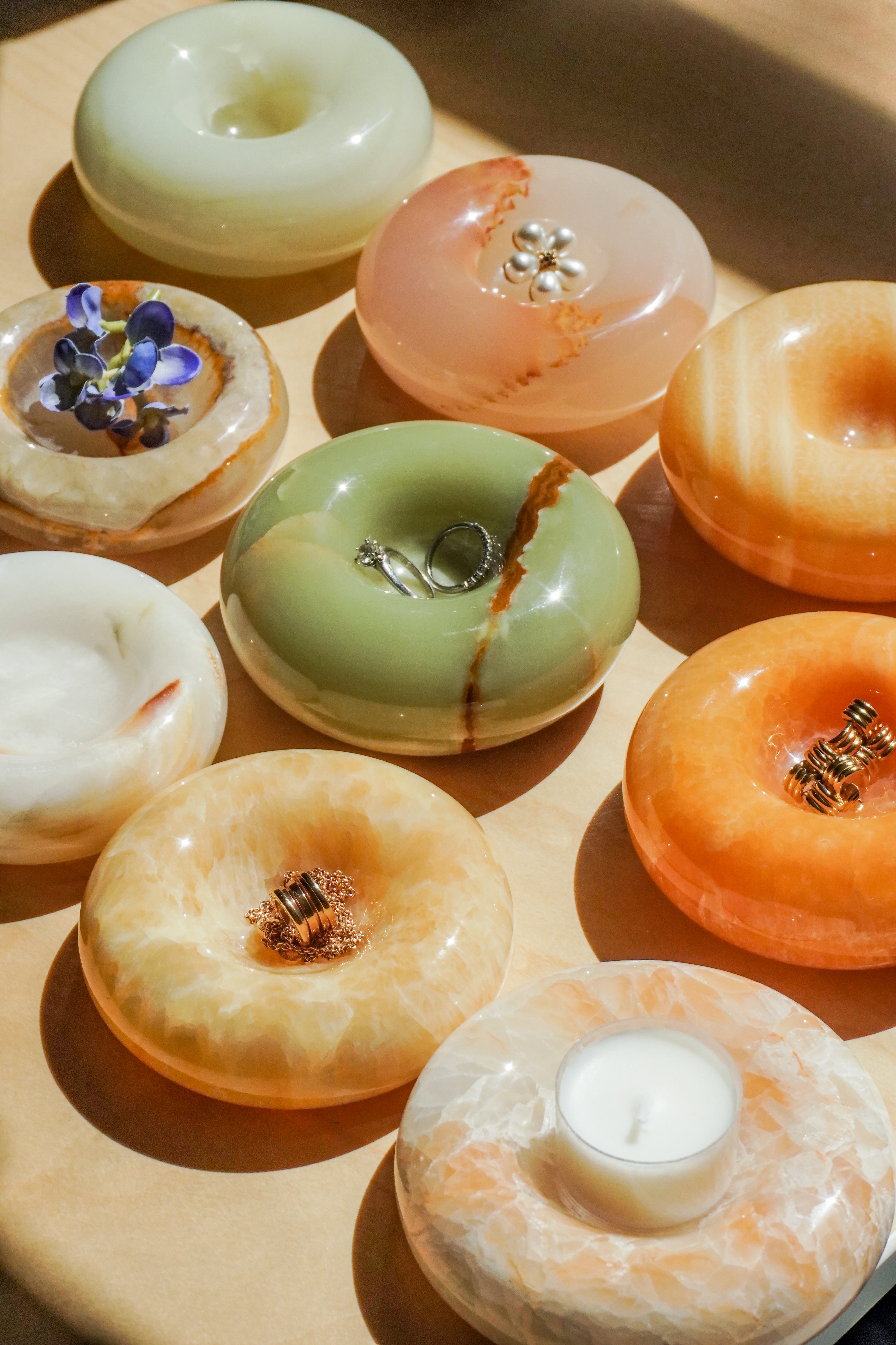 Small Onyx Catchall Tray--Multiple Colors