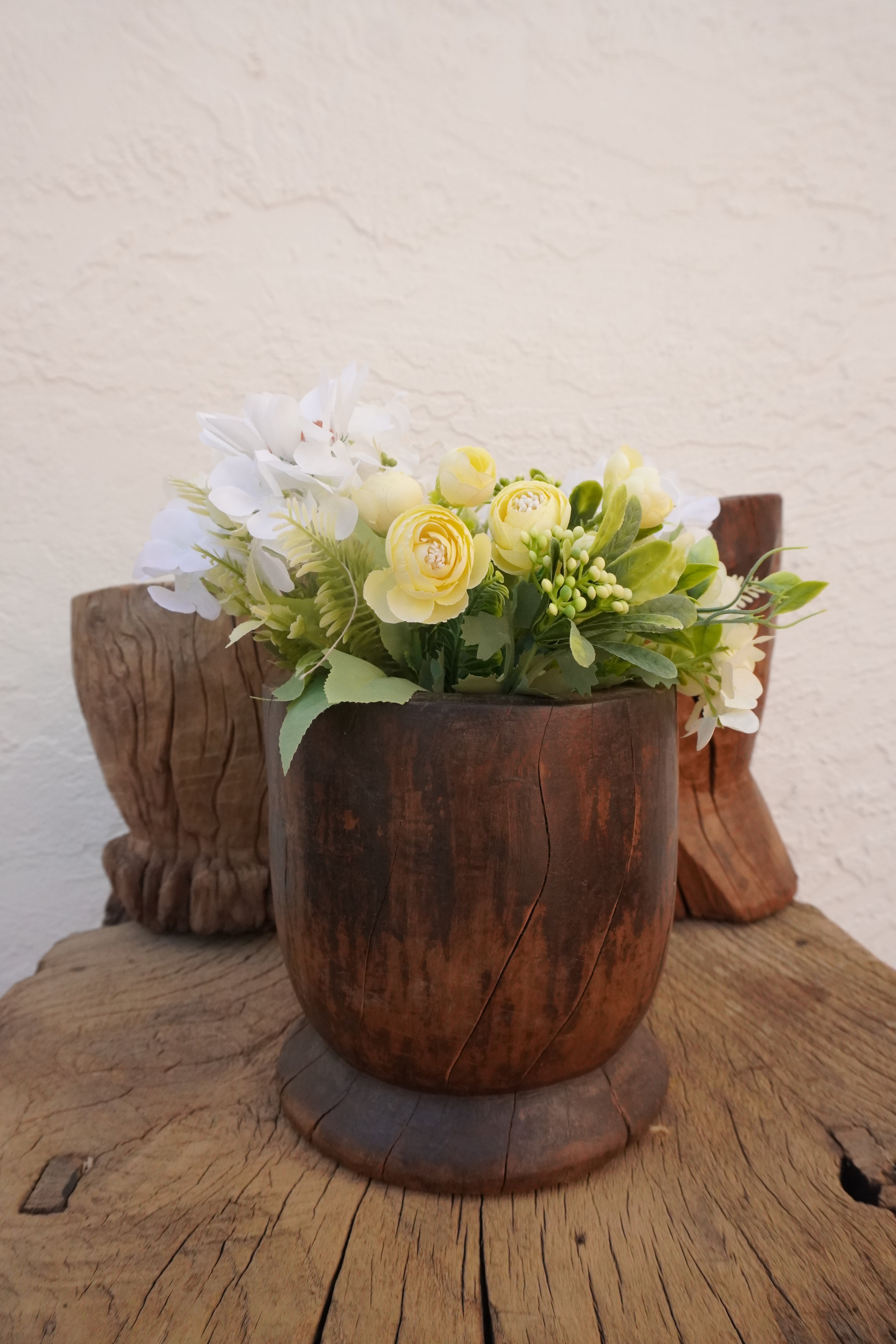 Vintage Wooden Planter
