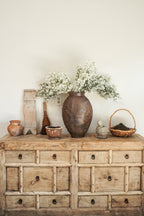 Vintage Chinese Grain Storage Cabinet Sideboard