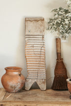 Vintage Chinese Wood Washboard