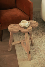 Ling Vintage Scallop High Stool