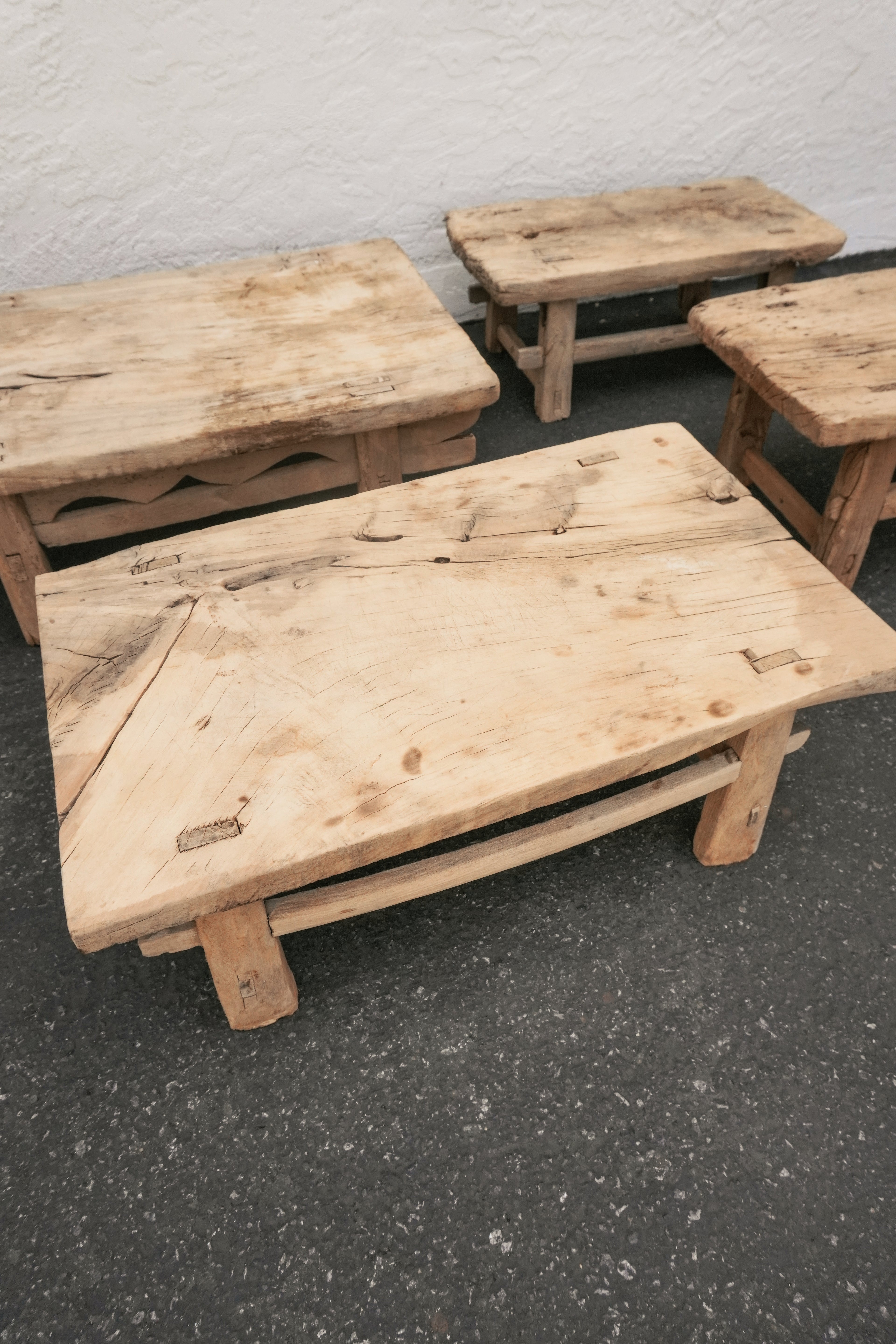 Xinjiang Rustic Small Coffee Table,Side Table ,Bench--Four Sizes