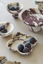 Italian Calacatta Viola Clover Tray