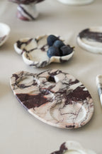 Italian Calacatta Viola Marble Palette Tray