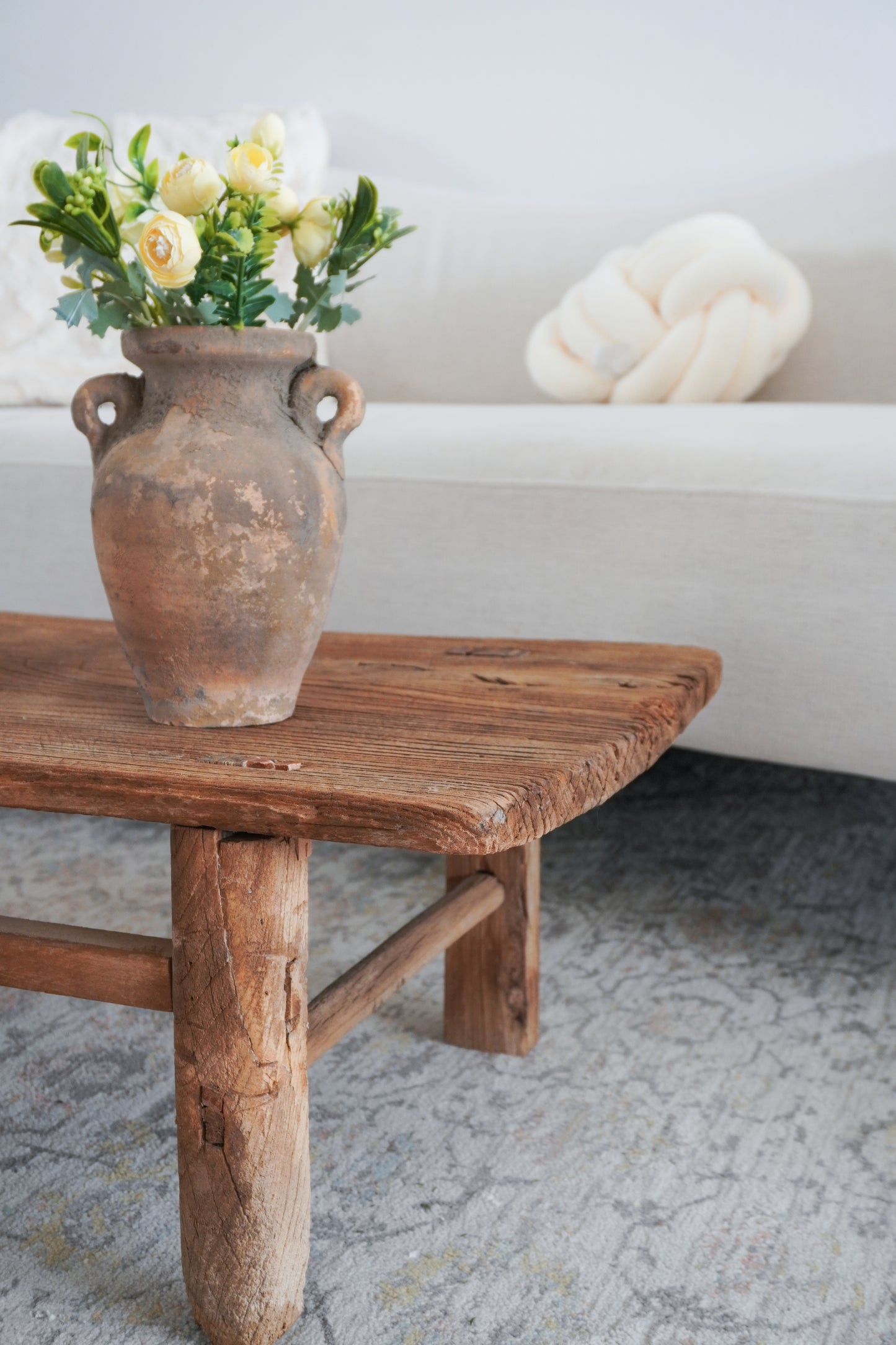 ShanXi I Vintage Elm Wood Coffee Table