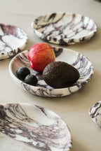 Italian Calacatta Viola Marble Bowl