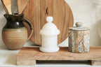 Versatile Stone Lidded Jar--Multiple Colors