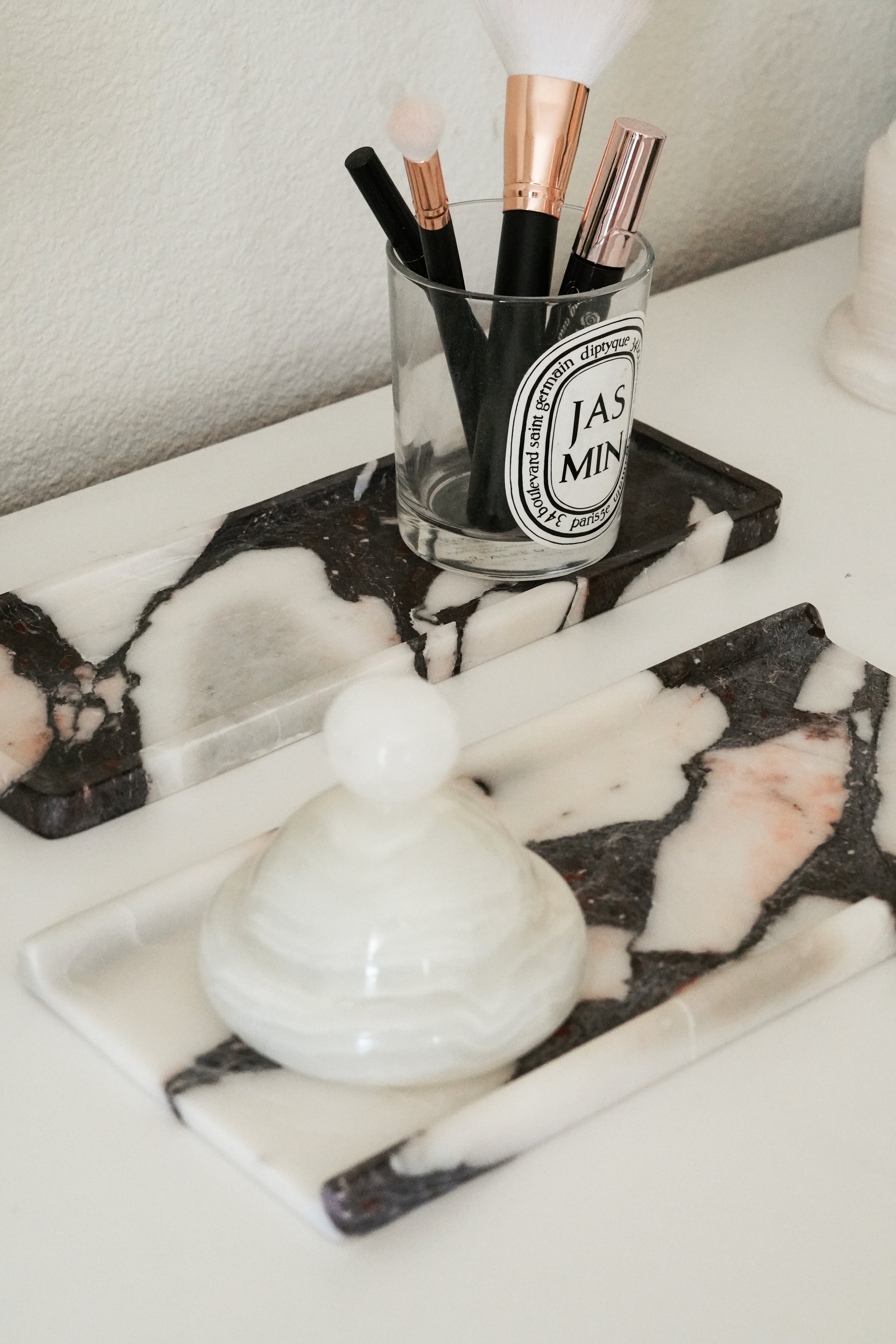 Italian Viola Marble Tray-- Various Style