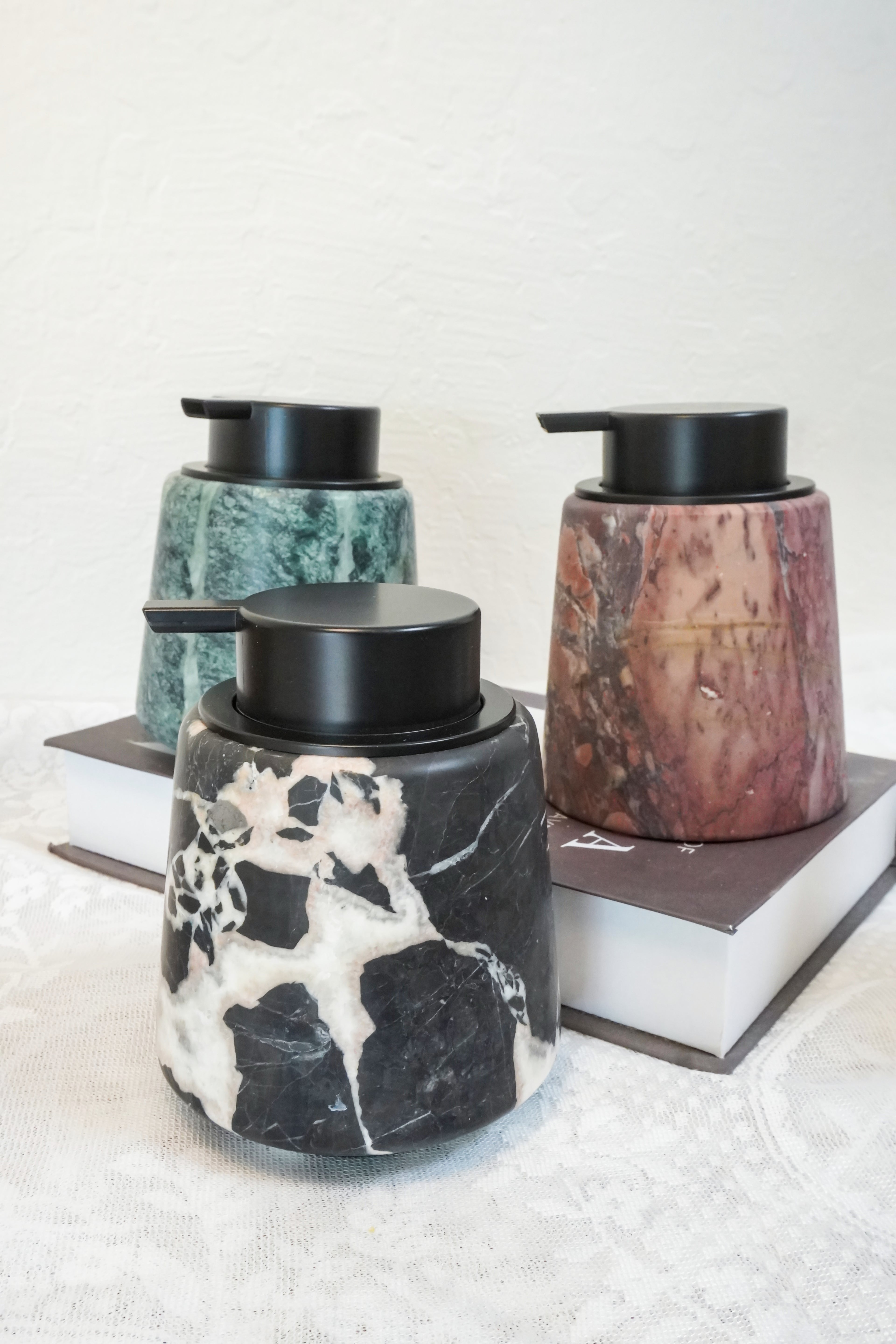Marble Soap Dispenser--Various Colors