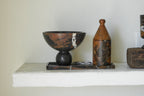 Black Gold Marble Lidded Jar