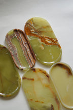 Oval Marble Tray--Various Colors