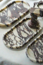 Oval Marble Tray--Various Colors