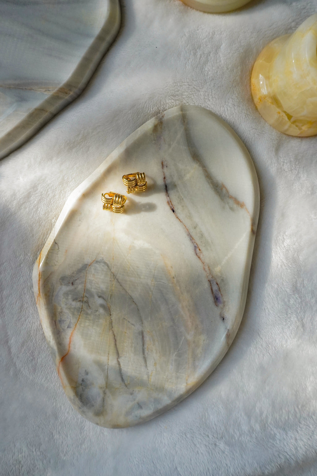 Marble Cloud Tray--Various Colors
