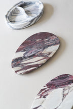 Italian Calacatta Viola Large Oval Tray