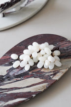 Italian Calacatta Viola Large Oval Tray