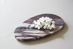 Italian Calacatta Viola Large Oval Tray