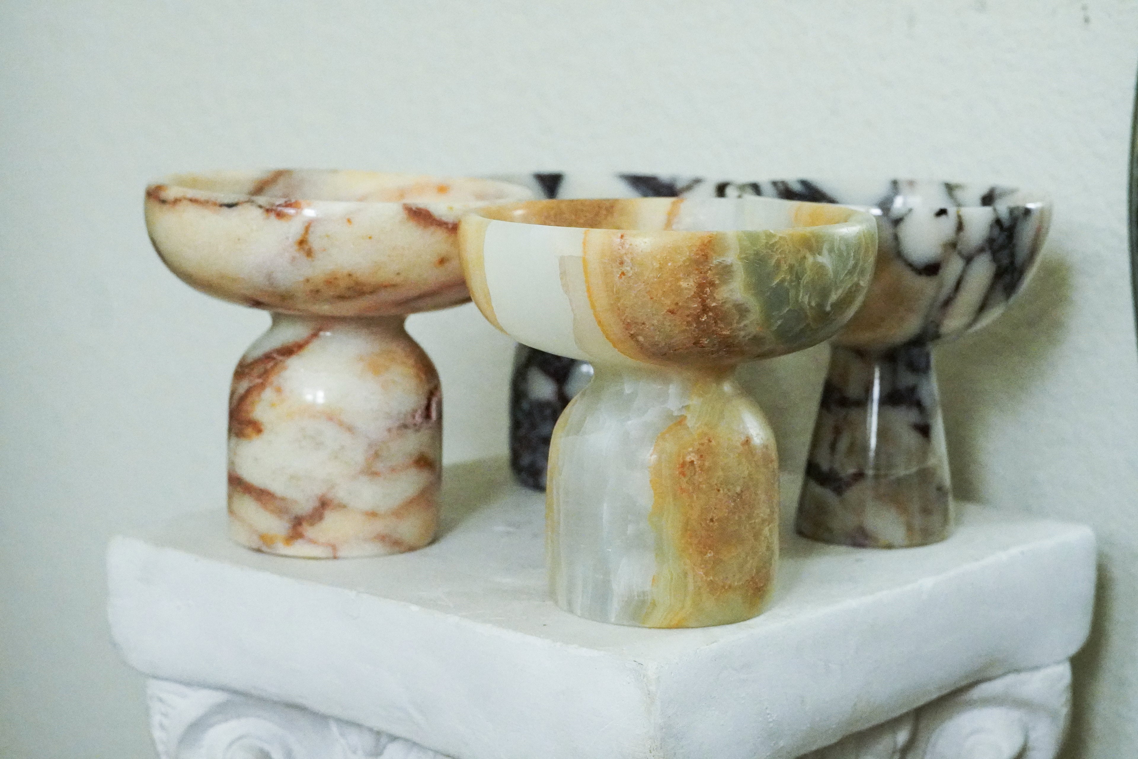 Marble Candle Holder