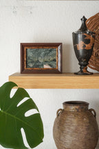 Small Marble Wall Artwork Collection--Green Pink
