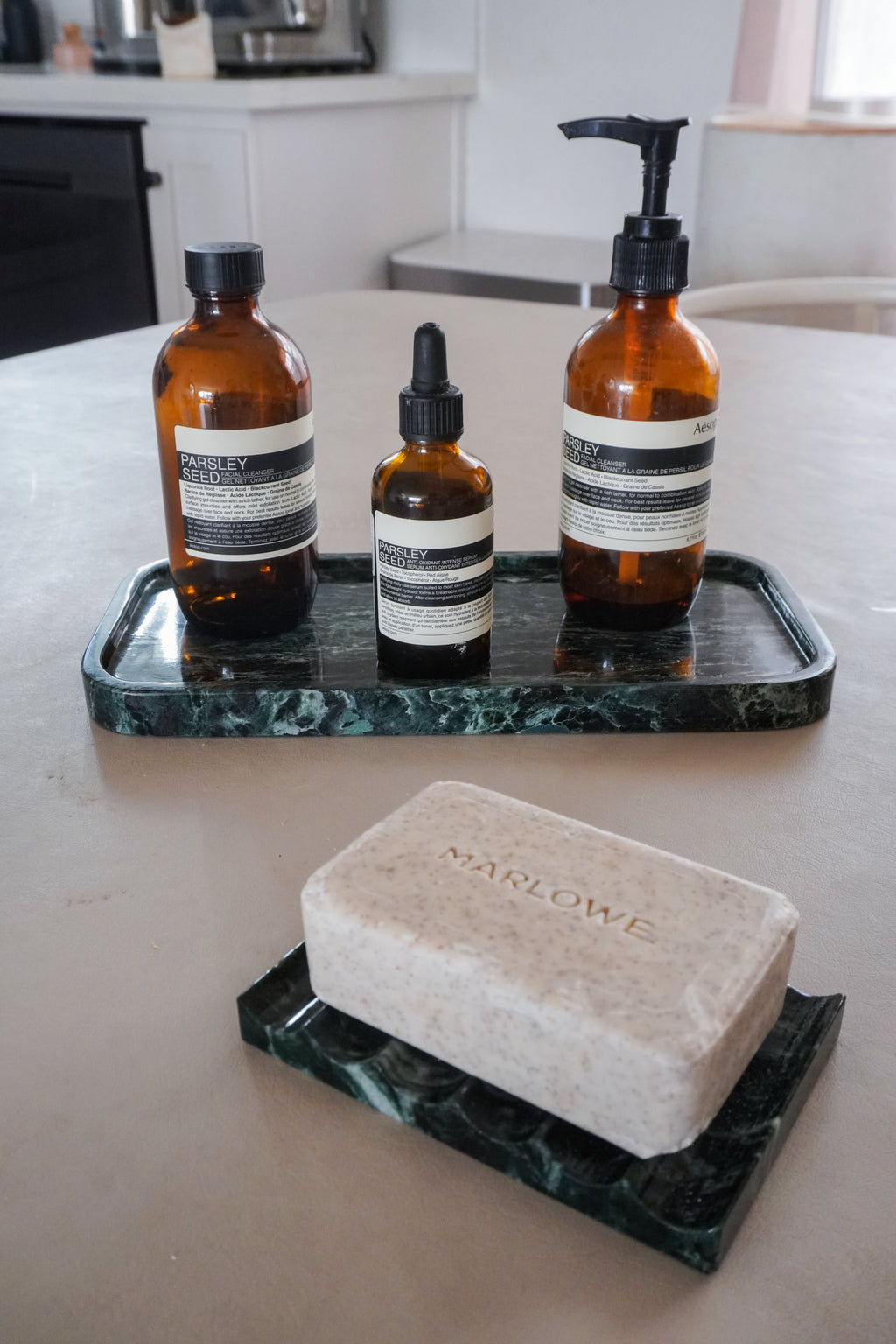 Marble Soap Dish--Multiple Colors